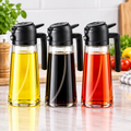 Pack 3 Dispensadores de Aceite 2 en 1 · Spray y Vertido 470 ml